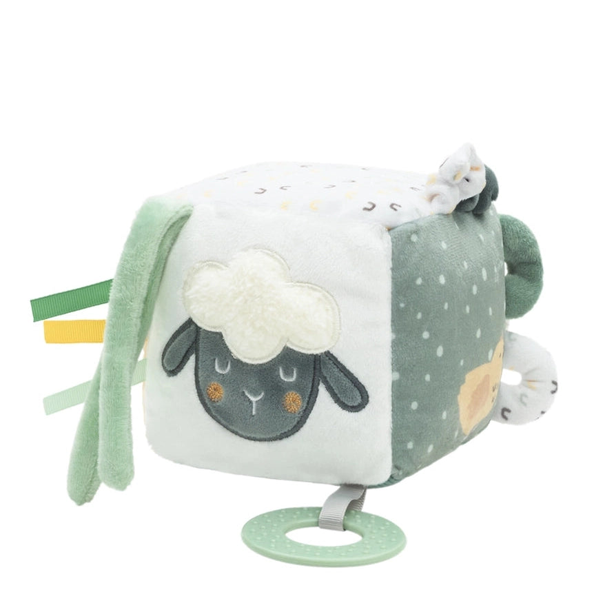 Pliušinis lavinamasis kubas „Sleepy Sheep“