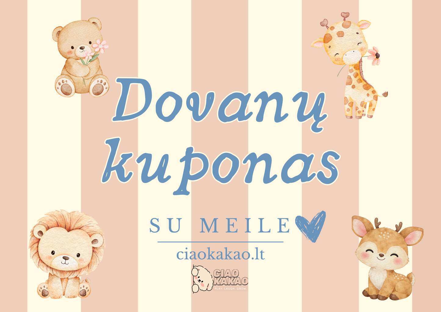 Ciaokakao.lt dovanų kuponas