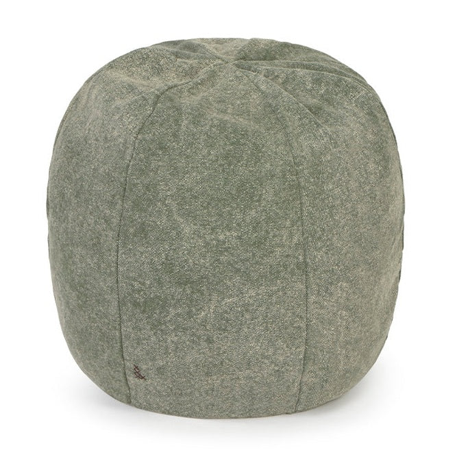 Vintažinis pufas "Duck green"
