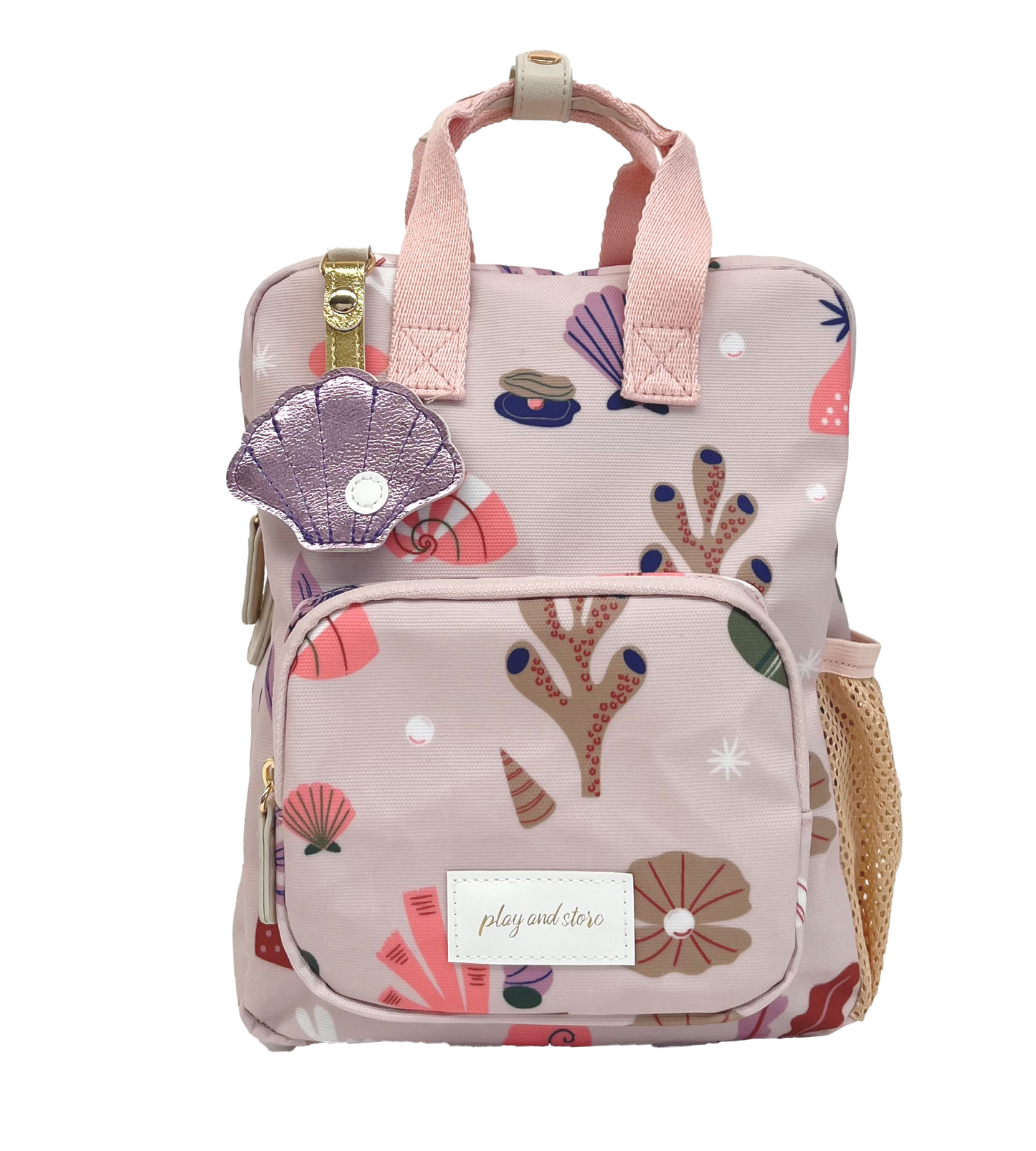 Rožinė keliautojų kuprinė