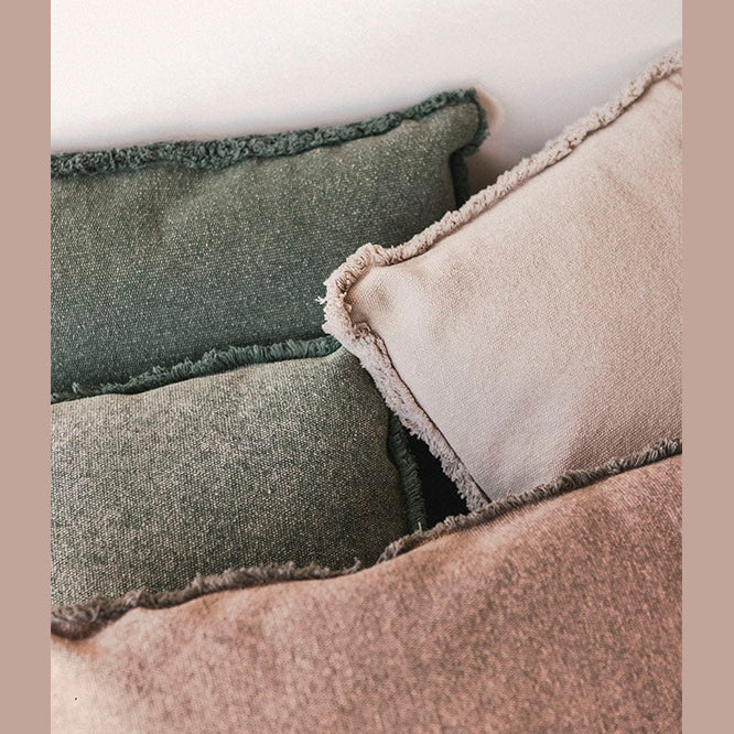 Vintažinė pagalvėlė "Duck green"