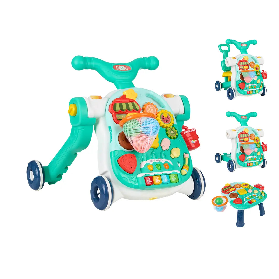 Vaikštynė 4-in-1 „Sweet Escape“ įvairių spalvų