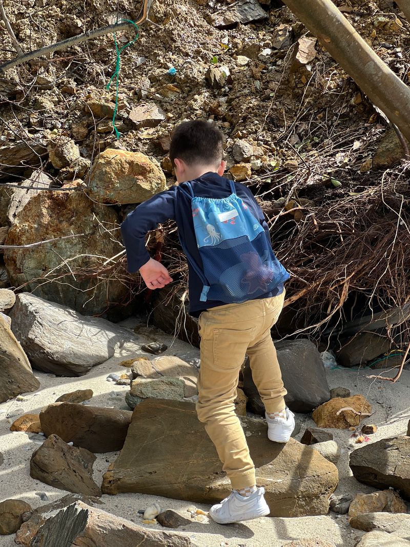 Sportinis krepšys su rykliais