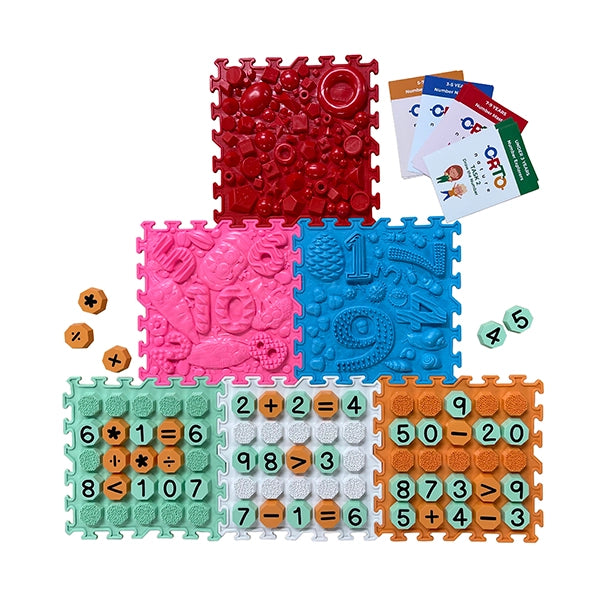 Kilimėlių rinkinys „Skaičiuok ir žaisk“