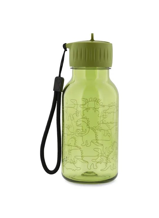 Vandens gertuvė iš Tritan™ plastiko 350ml/500ml - Misteris dinozauras
