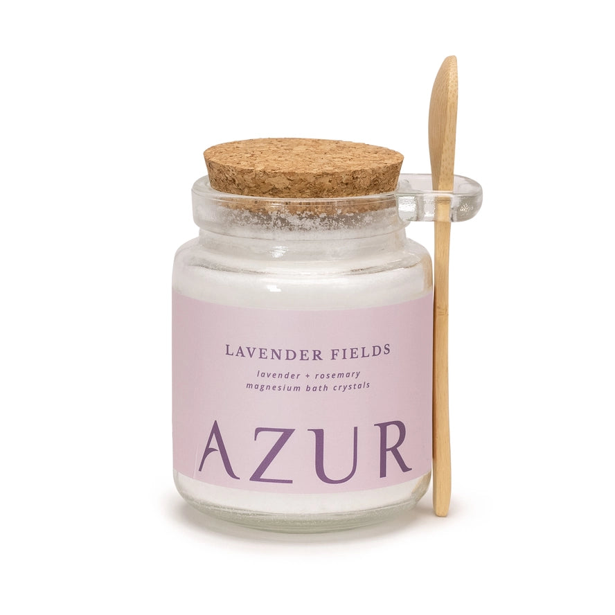 Vonios druska su magniu ir eteriniais aliejais „Lavender Fields“ 240 g