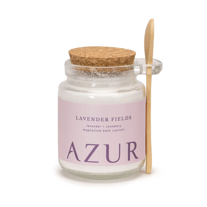Vonios druska su magniu ir eteriniais aliejais „Lavender Fields“ 240 g