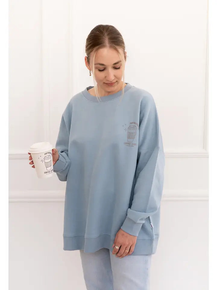 Džemperis „Coffee before Chaos“ Mini & Me