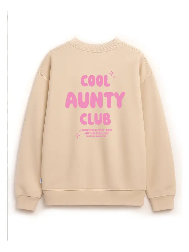 Džemperis „Cool Aunty Club“ Mini & Me