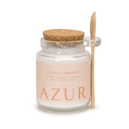 Vonios druska su magniu ir eteriniais aliejais „Sunset Dreams“ 240 g