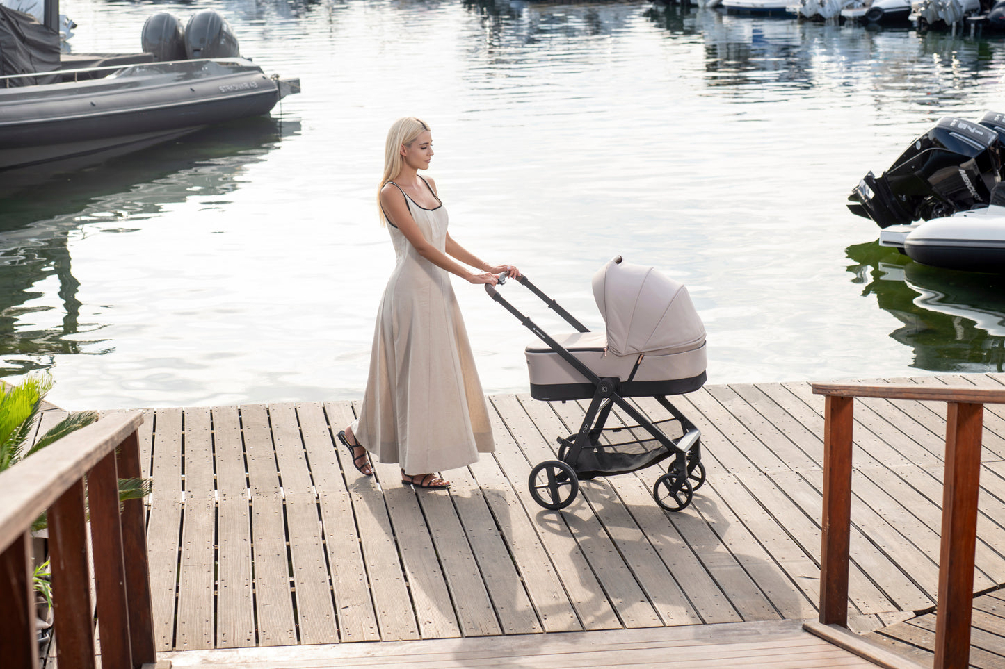 Vežimas 3in1 Mia- beige spalvos