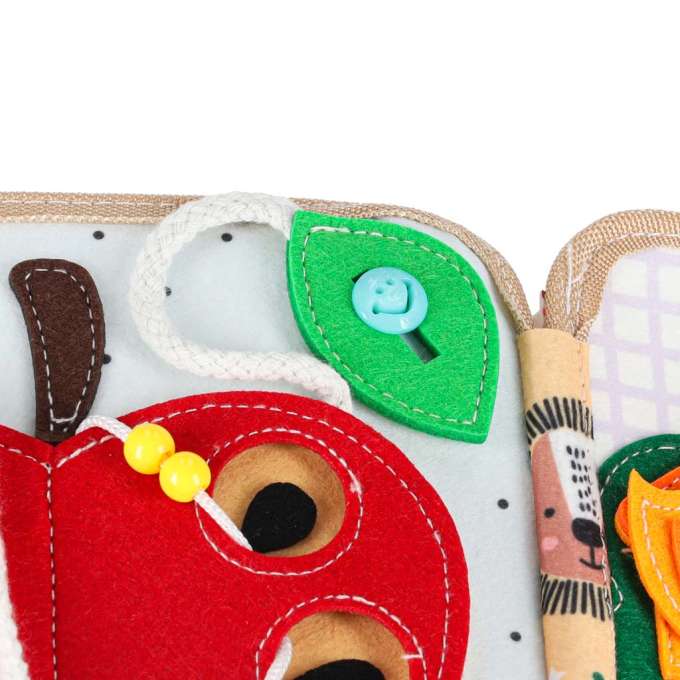 3D edukacinė veltinio knygelė „Žirafa“