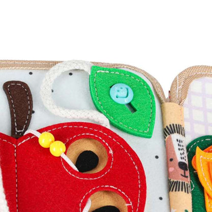 3D edukacinė veltinio knygelė „Žirafa“