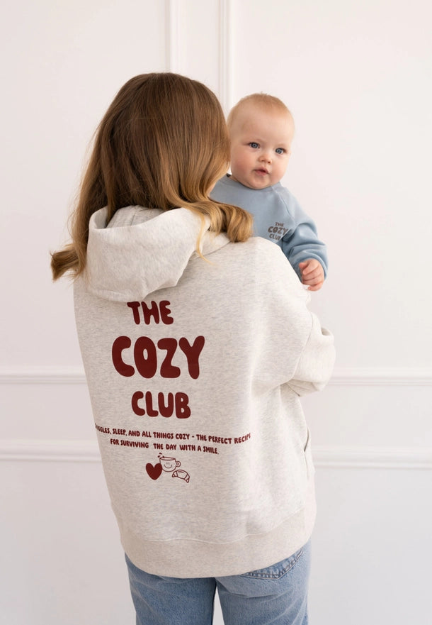 Džemperis „Cozy club" Mini & Me