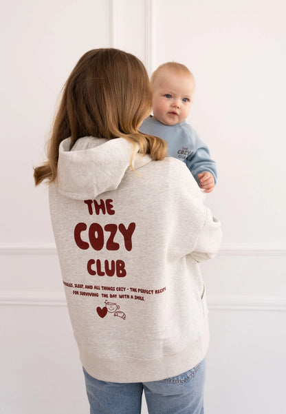 Džemperis „Cozy club" Mini & Me