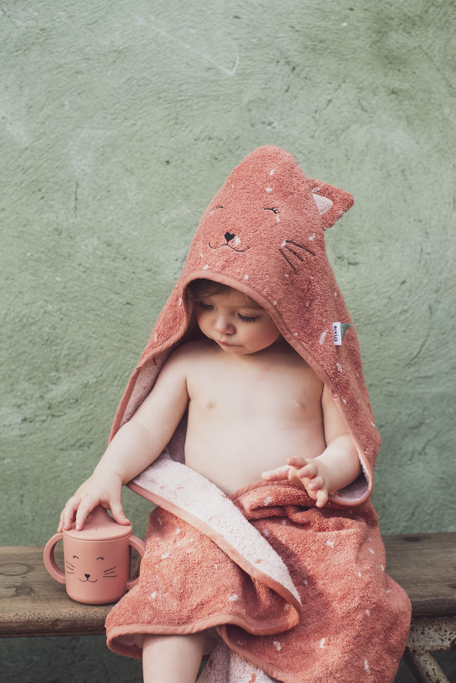 Rankšluostis su gobtuvu „Kačiukas“