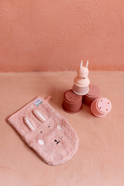 Prausimosi šluostės (2 vnt.) kačiukas ir zuikis