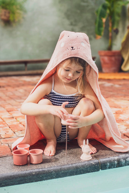 Rankšluostis su gobtuvu „Zuikis“