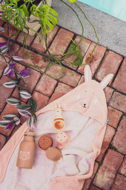 Rankšluostis su gobtuvu „Zuikis“