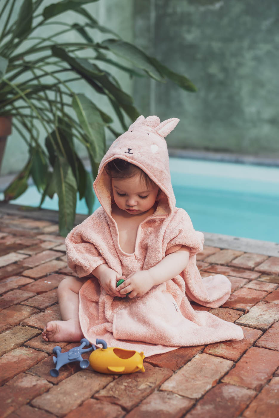 Maudymosi pončas su gobtuvu „Zuikis“