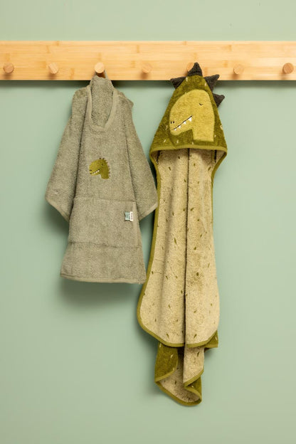 Maudymosi pončas su gobtuvu „Zuikis, Dinozauras, Liūtas“