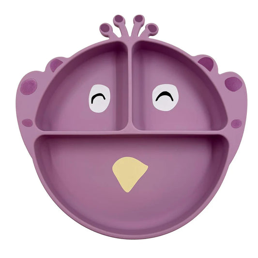 Silikoninė lėkštė su skyriais „Panelė Povė“
