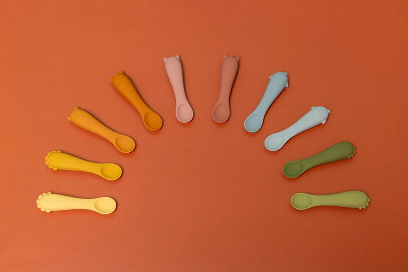 Pirmieji šaukšteliai kūdikiui 2 vnt. - Misteris Liūtas