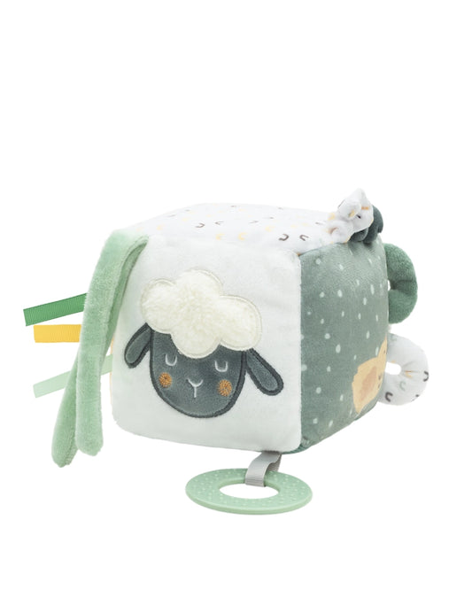 Pliušinis lavinamasis kubas „Sleepy Sheep“