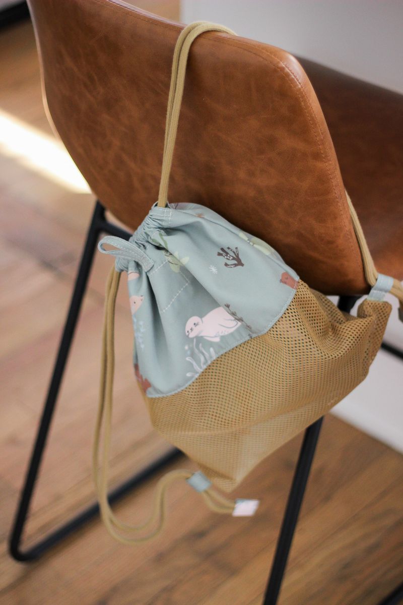 Sportinis krepšys su ruoniais