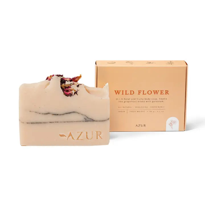 Natūralus kūno muilas „Wild Flower“ 100g.