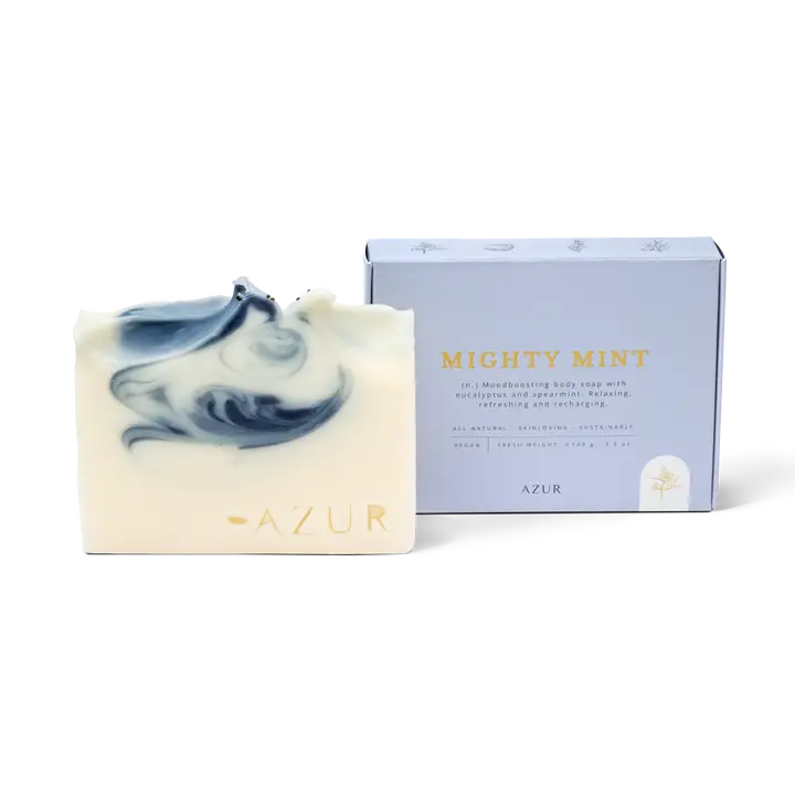 Natūralus kūno muilas „Mighty Mint“ 100 g