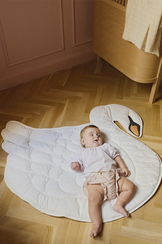 Skalbiamas žaidimų kilimėlis „Gulbė“