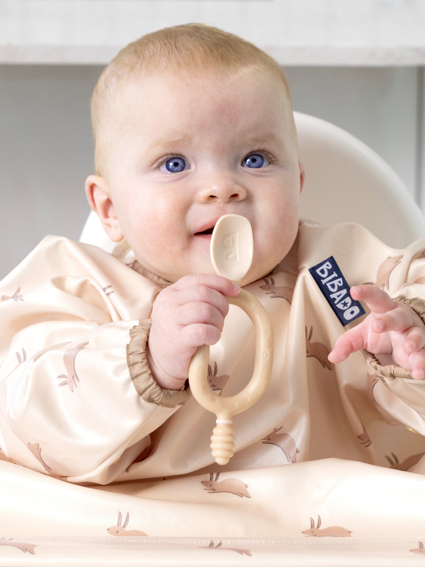 „Bibado“ vaikiškas šaukštelis- rudas