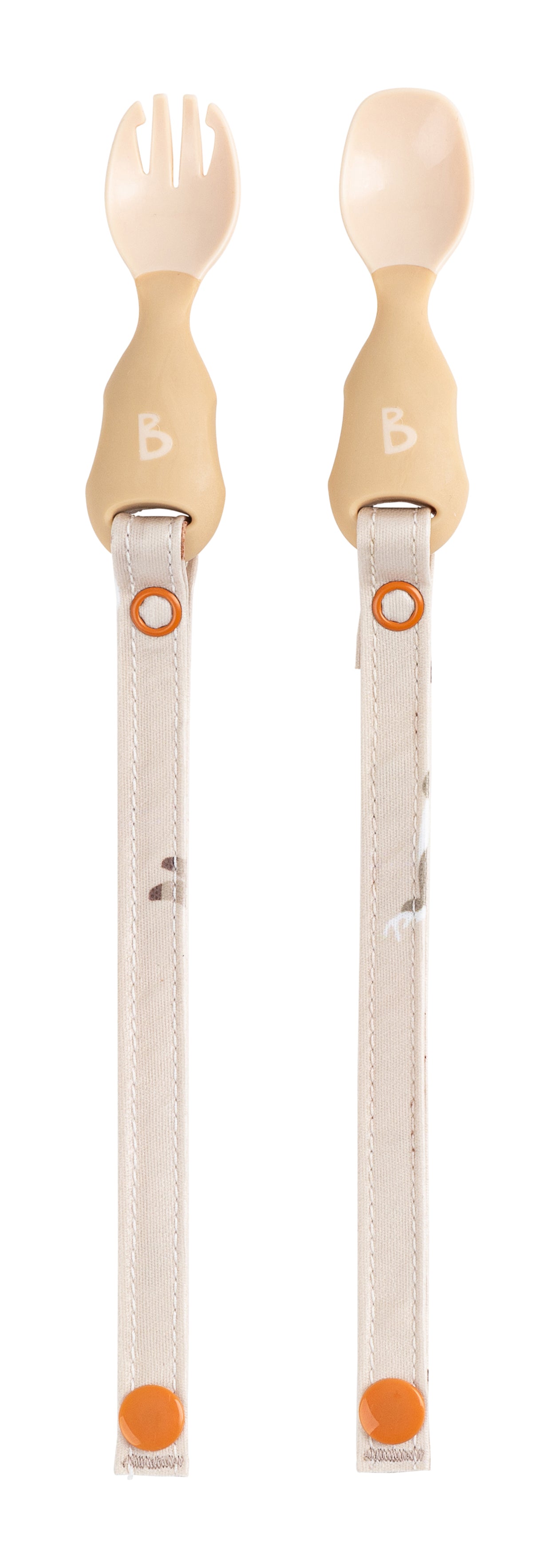 "Bibado“ vaikiški stalo įrankiai – rudi