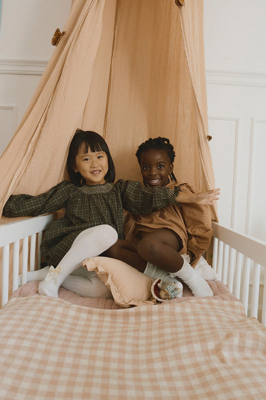 Megztas pledas „Vichy Rose“