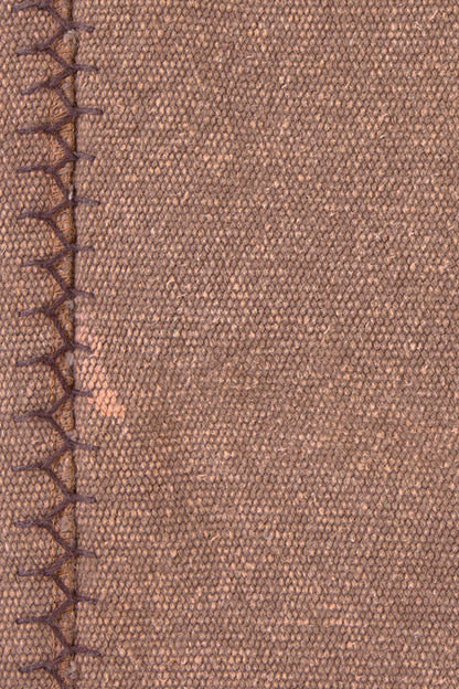 Skalbiamas rudas vintažinis kilimas