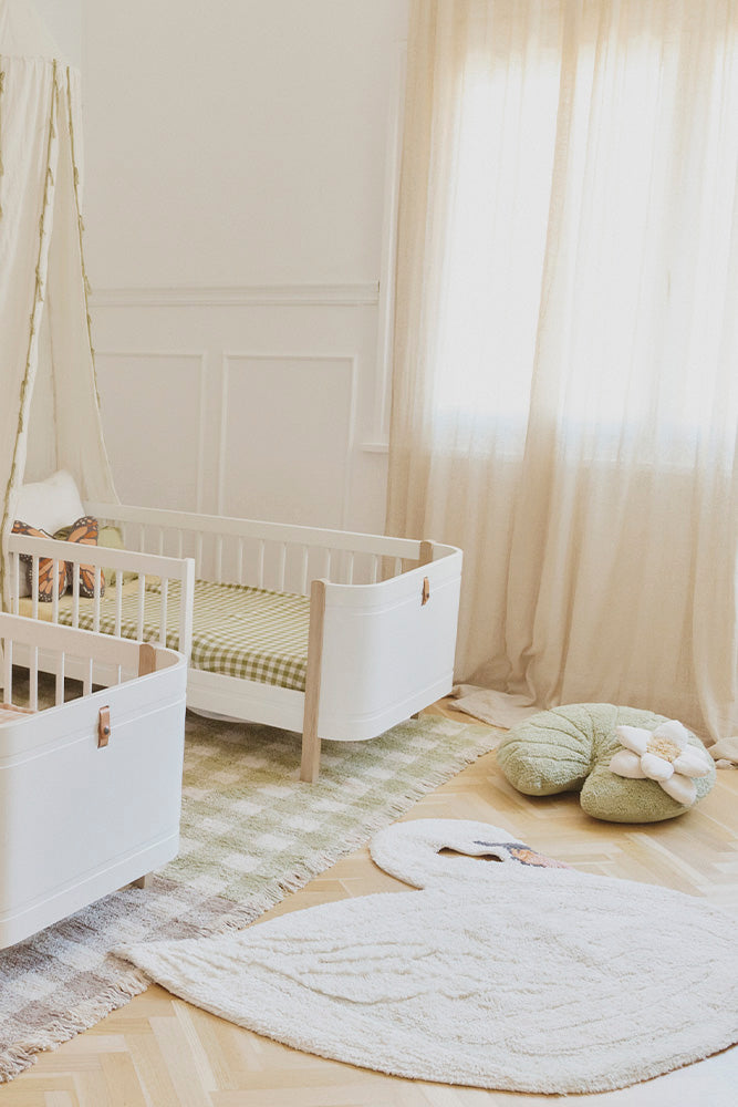 Skalbiamas kilimas „Gulbė“