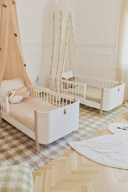 Krepinis baldakimas „Gulbė“ (Ivory)