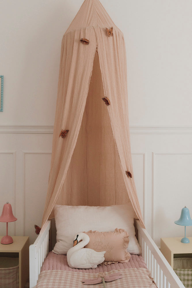 Krepinis baldakimas „Gulbė“