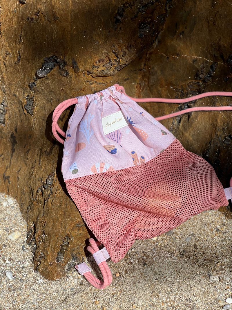 Sportinis krepšys su kriauklėm