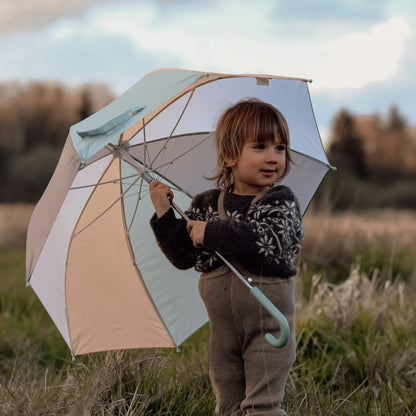 Kupolo formos vaikiškas skėtis - šalavijo žalia