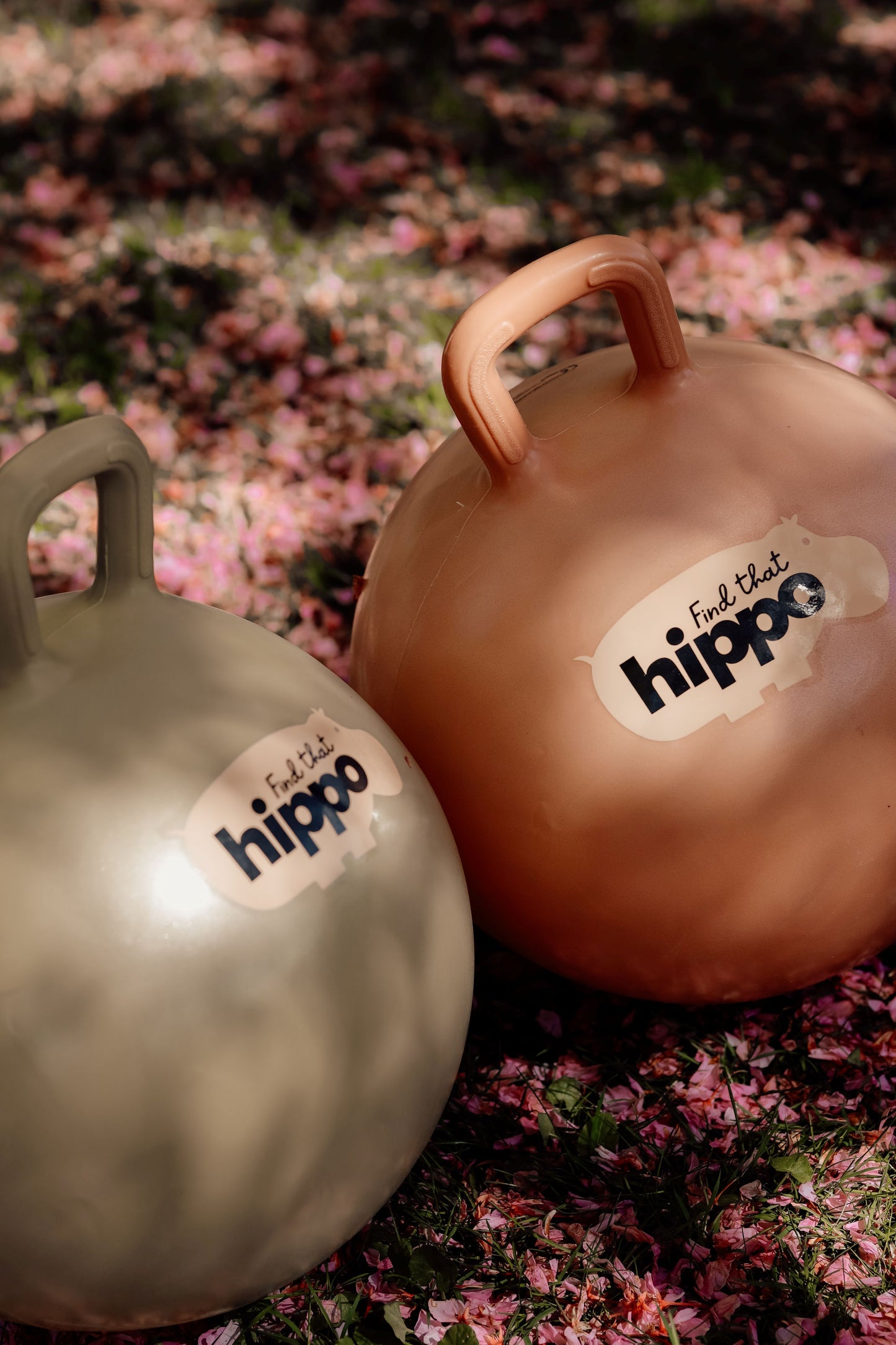 Hippo šokinėjimo kamuolys – auksinis