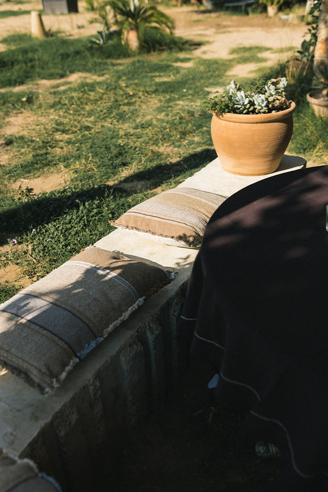 Rankomis austas „Puebla“ dekoratyvinės pagalvėlės užvalkalas