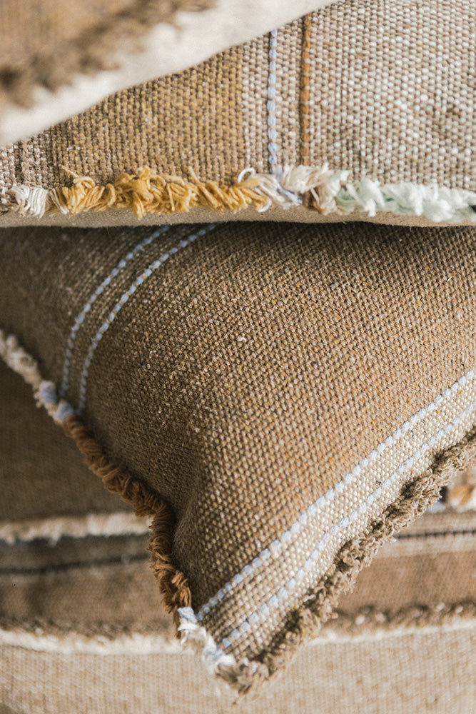 Rankomis austas „Puebla“ dekoratyvinės pagalvėlės užvalkalas