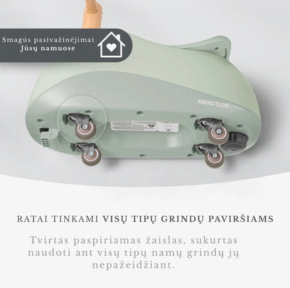 Paspiriamoji mašinytė "Sizzy" - mėtines spalvos