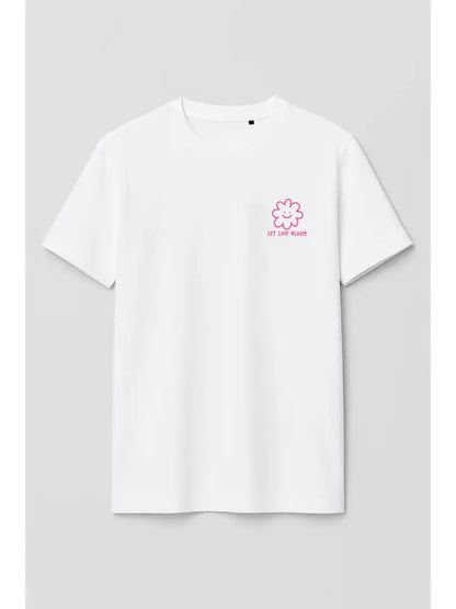 Marškinėliai „Let Love Bloom““ Mini & Me