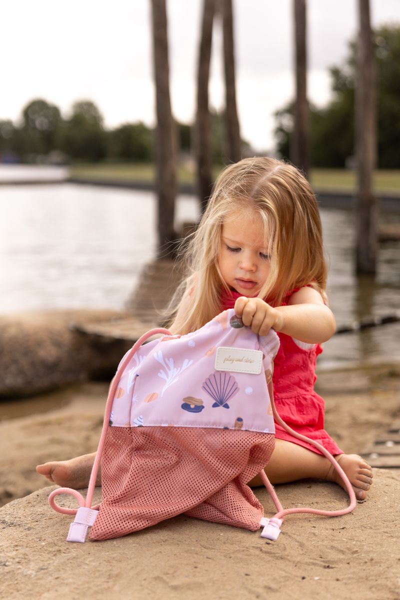 Sportinis krepšys su kriauklėm