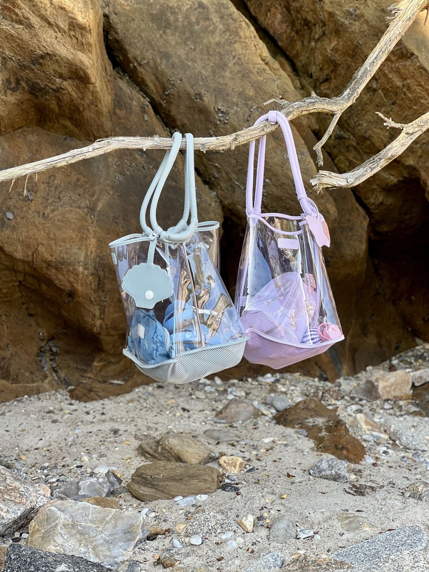 Alyvinis mamos paplūdimio krepšys