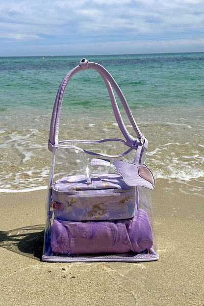 Alyvinis mamos paplūdimio krepšys