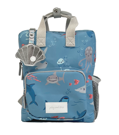 Mėlyna keliautojų kuprinė